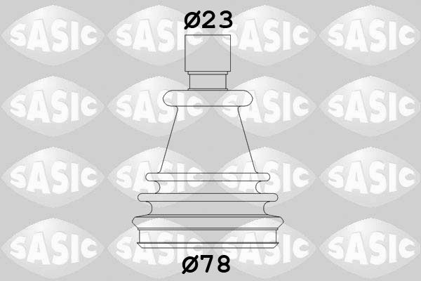 Zestaw osłon, wał napędowy SASIC 2933163