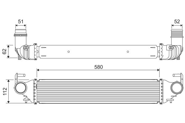 Kompressoriõhu radiaator