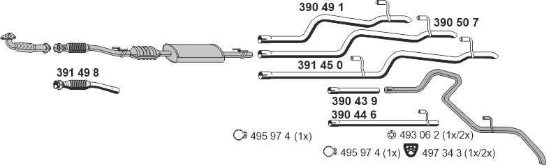 Układ wydechowy ERNST 040588