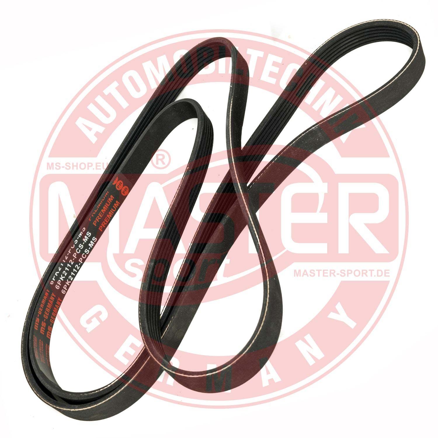 Pasek klinowy wielorowkowy MASTER-SPORT GERMANY 6PK2112-PCS-MS