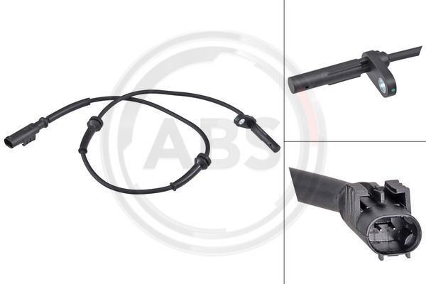 Czujnik, prędkość obrotowa koła A.B.S. 30805