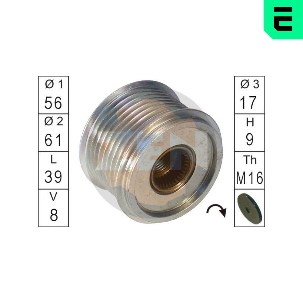 Sistem roata libera, generator ERA ZN5534