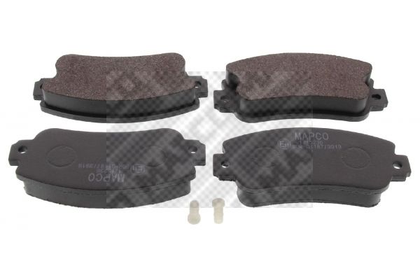 Zestaw klocków hamulcowych, hamulce tarczowe MAPCO 6179
