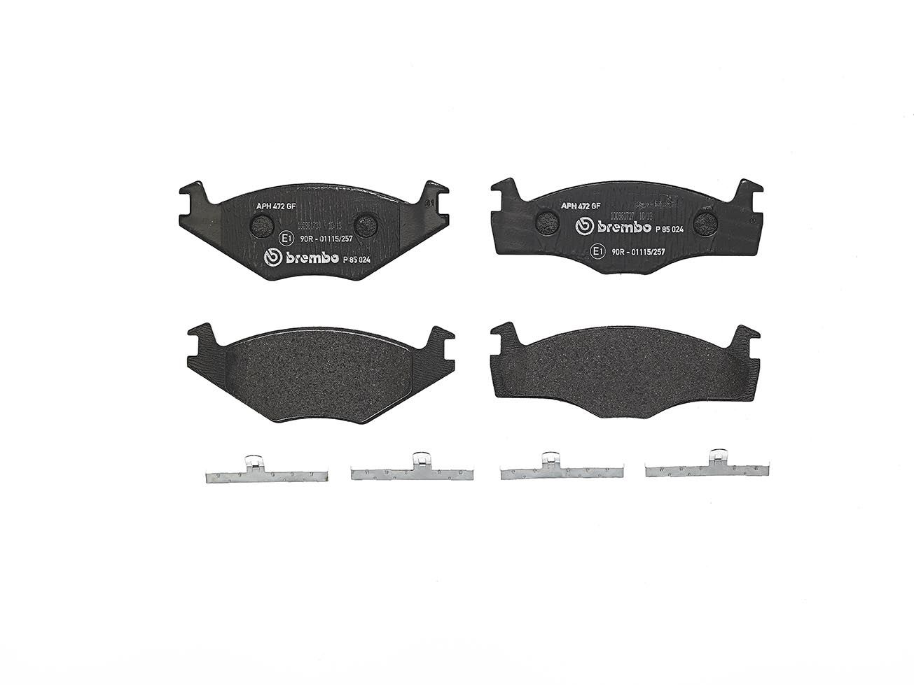set placute frana,frana disc BREMBO PRIME LINE P 85 024