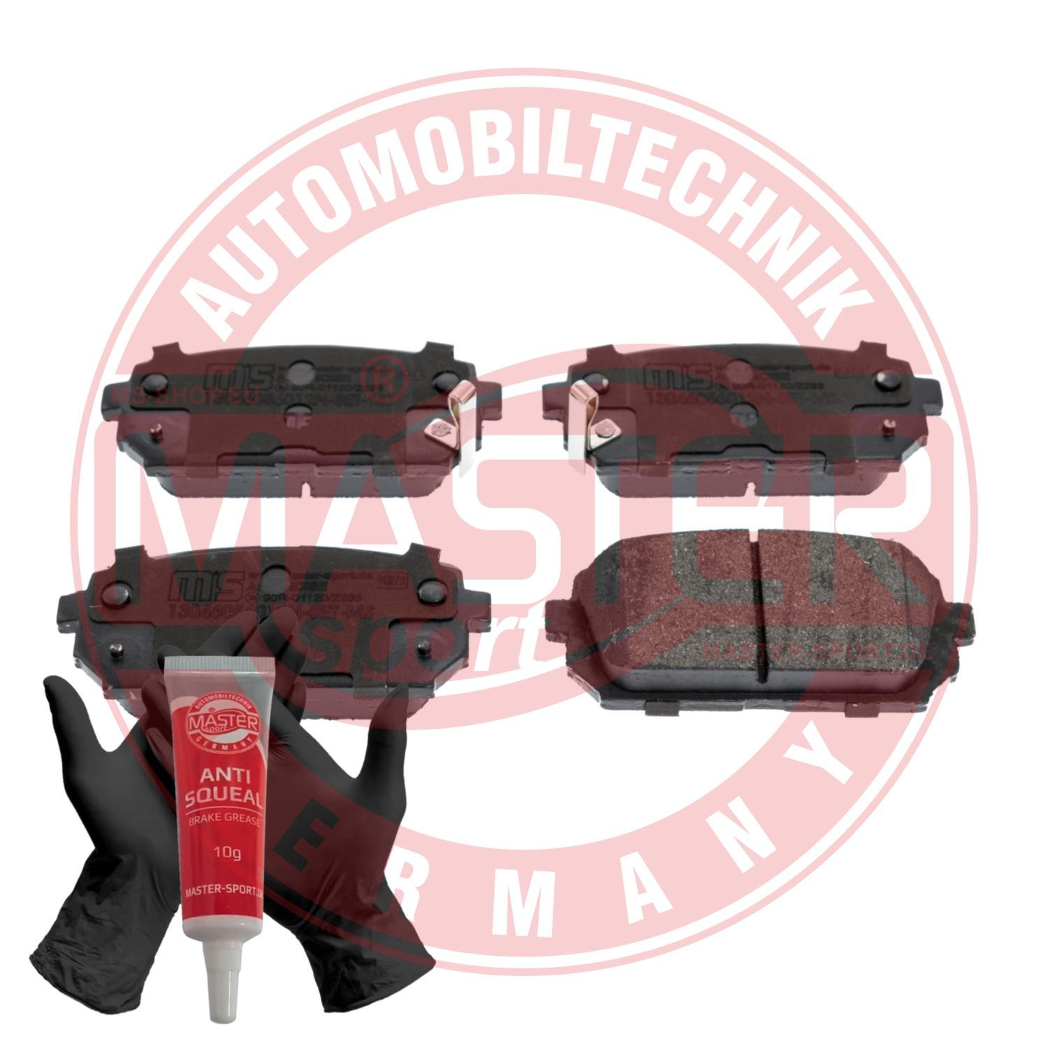 set placute frana,frana disc MASTER SPORT 13046056012N-SET-MS