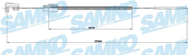 Linka gazu SAMKO C0078A
