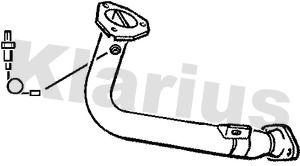 Rura wydechowa KLARIUS 301186
