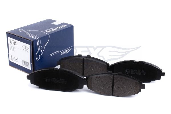 Levně Sada brzdových destiček, kotoučová brzda TOMEX Brakes 10-80