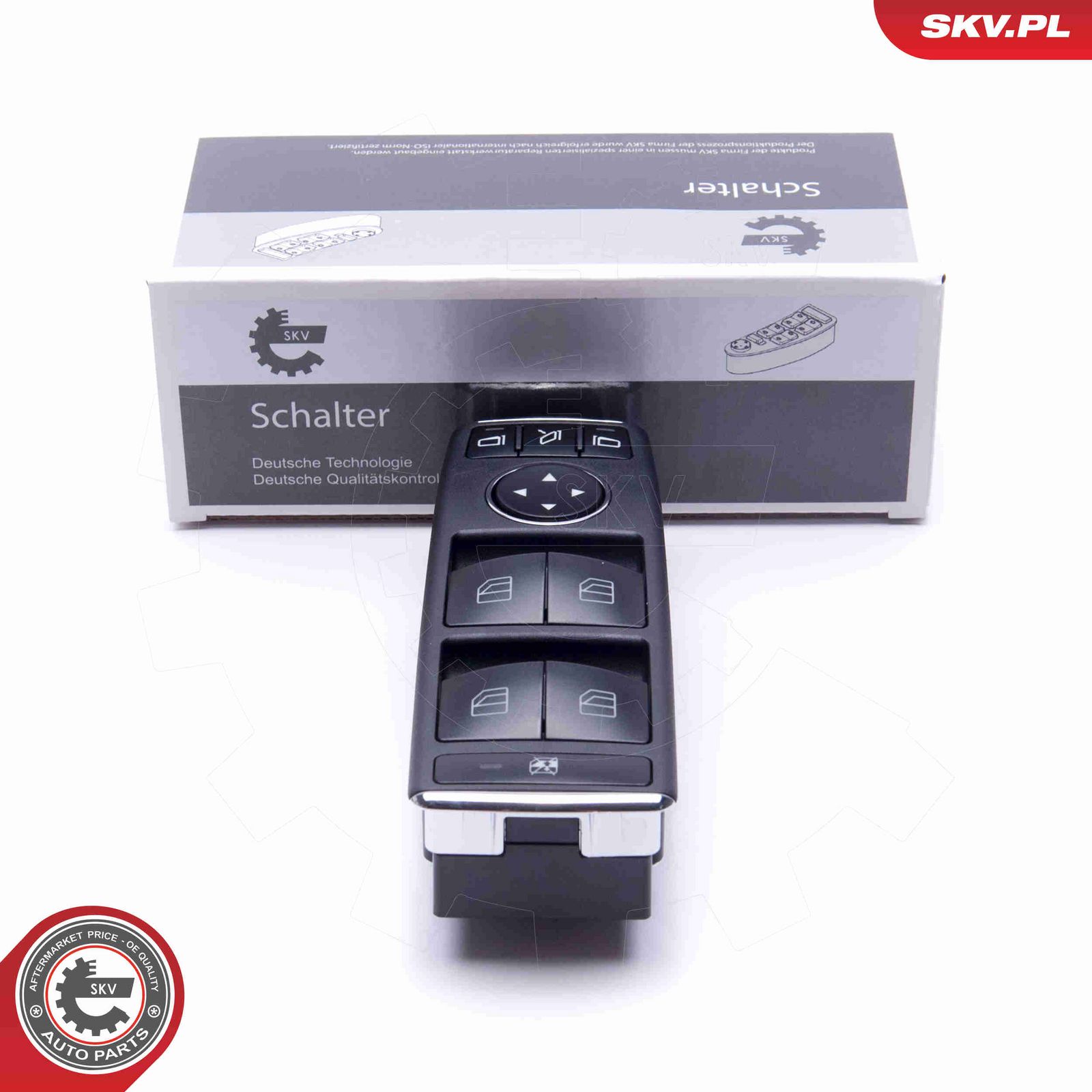 Slēdzis, Stikla pacēlājmehānisms