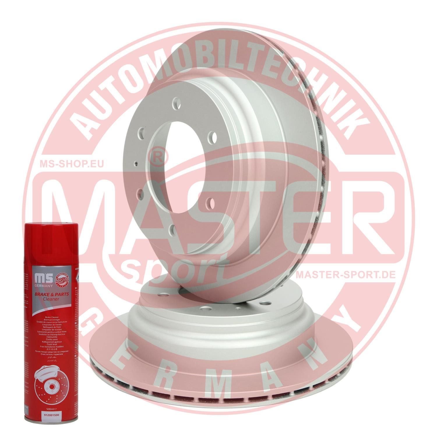 Tarcza hamulcowa MASTER-SPORT GERMANY 24011801221PR-SET-MSP