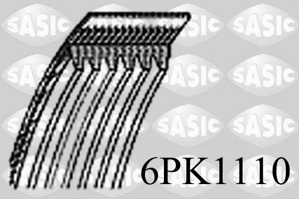 Pasek klinowy wielorowkowy SASIC 6PK1110