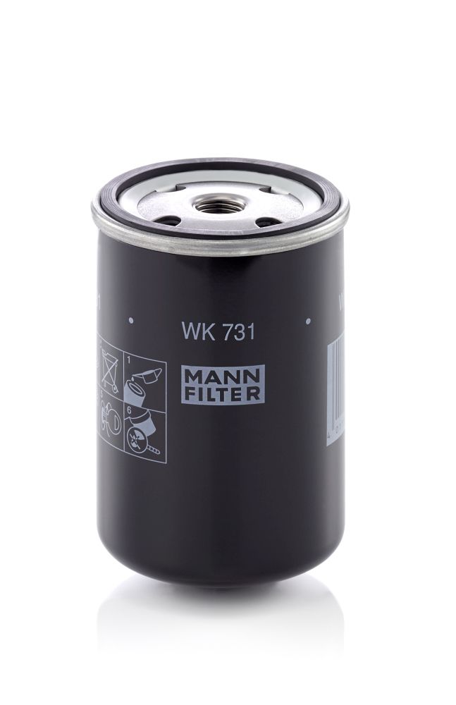Palivový filtr MANN-FILTER WK 731