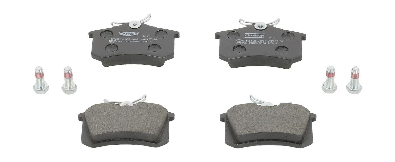 set placute frana,frana disc CHAMPION 571361CH