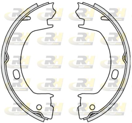 Szczęka hamulcowa, hamulec postojowy ROADHOUSE 4739.00