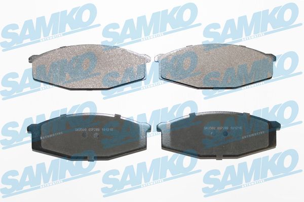 Sada brzdových destiček, kotoučová brzda SAMKO 5SP289