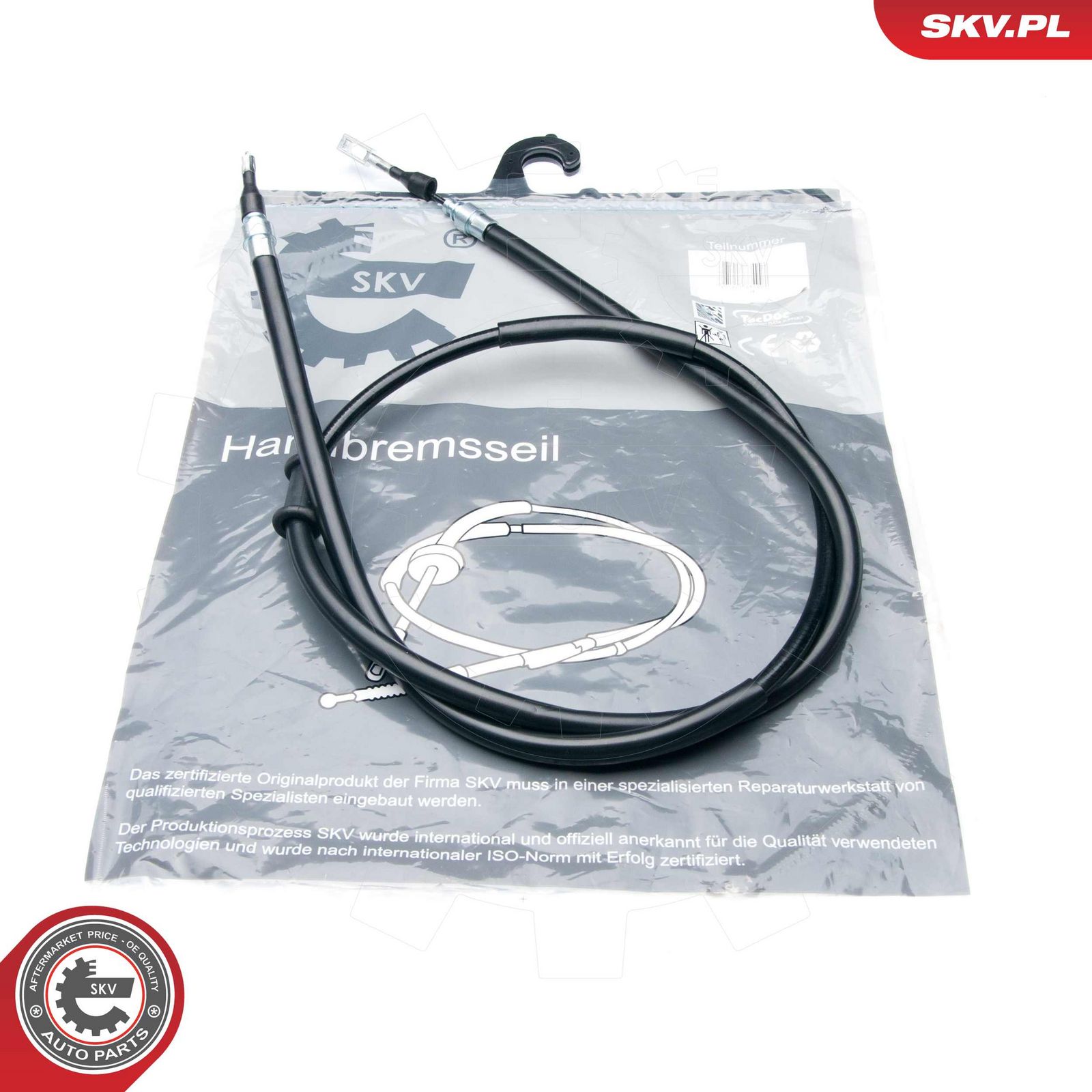 Cablu, frana de parcare ESEN SKV 25SKV766