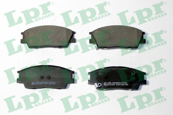 set placute frana,frana disc LPR 05P2338