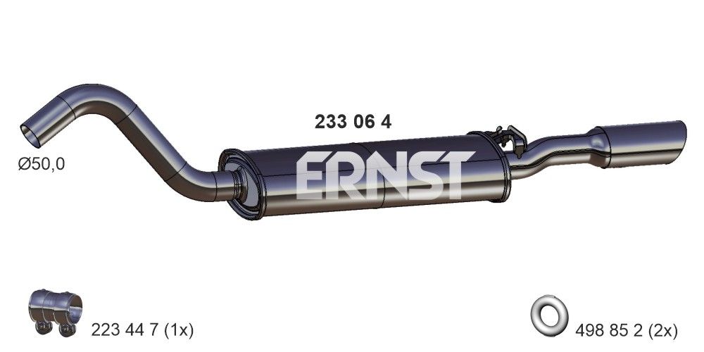 Toba esapament finala ERNST 233064