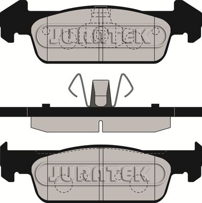 JURATEK - Front Brake Pad Set
