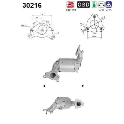 Katalizator AS 30216