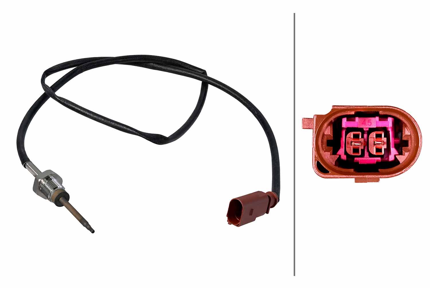 czujnik, temperatura spalin HELLA 6PT358226-501