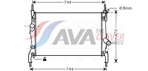 Радиатор, охлаждение двигателя