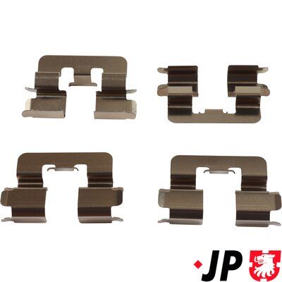 Set accesorii, placute frana JP Group 4864004010