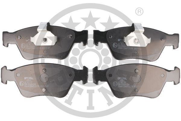 Zestaw klocków hamulcowych, hamulce tarczowe OPTIMAL BP-10063