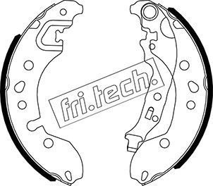 Zestaw szczęk hamulcowych FRI.TECH. 1088.245