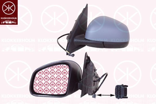 Lusterko zewnętrzne KLOKKERHOLM 60041041