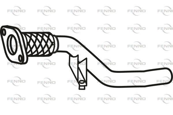Rura wydechowa FENNO P49020