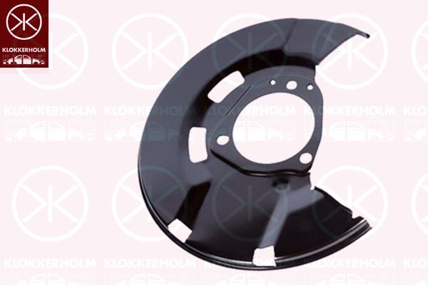 Panel rozbryzgiwujący, tarcza hamulcowa KLOKKERHOLM 5053375