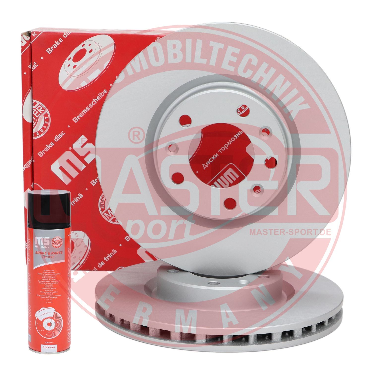 Tarcza hamulcowa MASTER-SPORT GERMANY 24012601831PR-SET-MSP