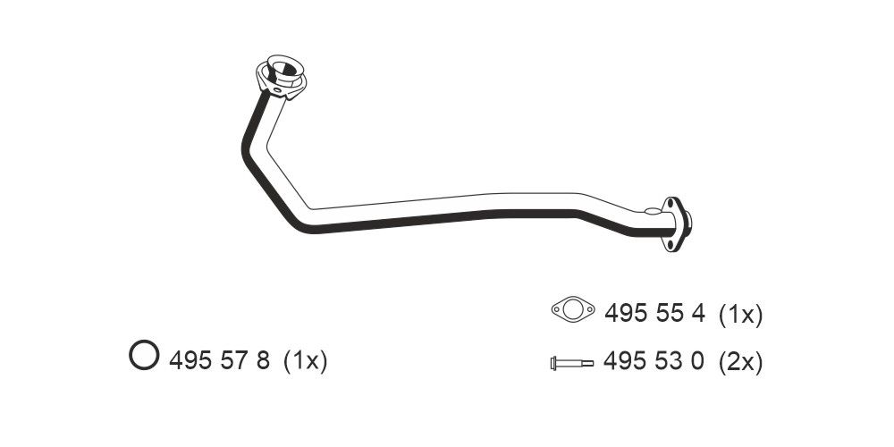 Racord evacuare ERNST 522410