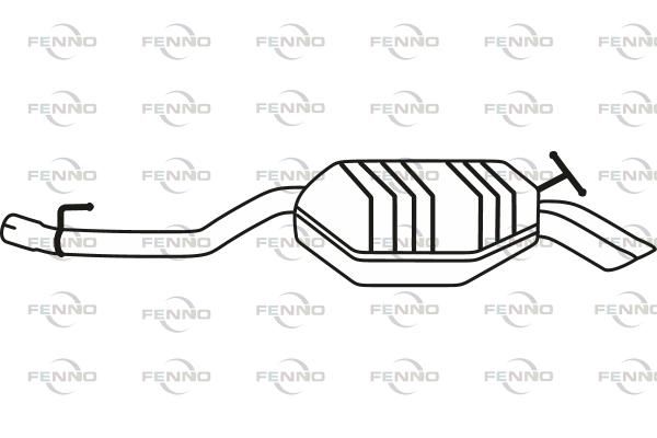 Tłumik końcowy FENNO P36010