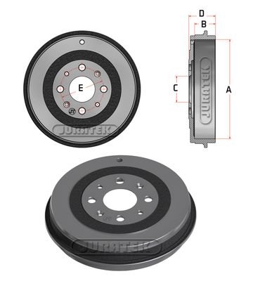 Juratek - Brake Drum