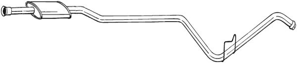 Tłumik środkowy KLOKKERHOLM 285-147