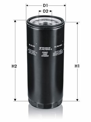 Filtr oleju TECNECO FILTERS OL1308