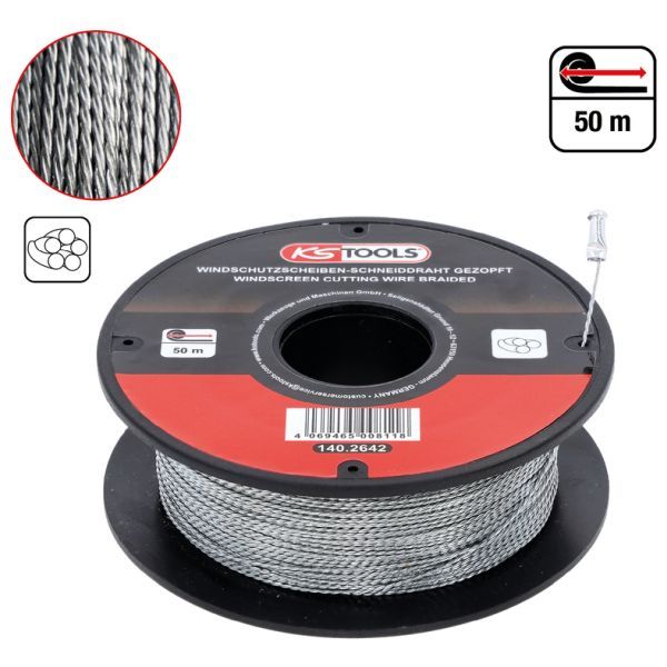 Sarma taiat parbriz, demontat parbriz KS TOOLS 140.2642