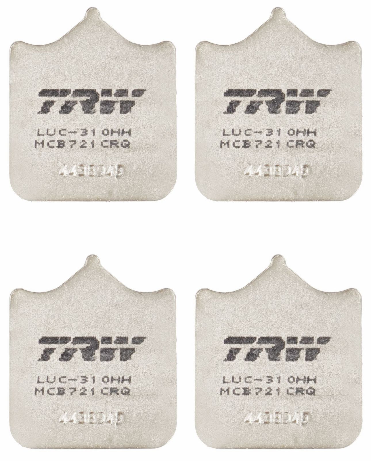 set placute frana,frana disc TRW Hyper Carbon Racing MCB721CRQ