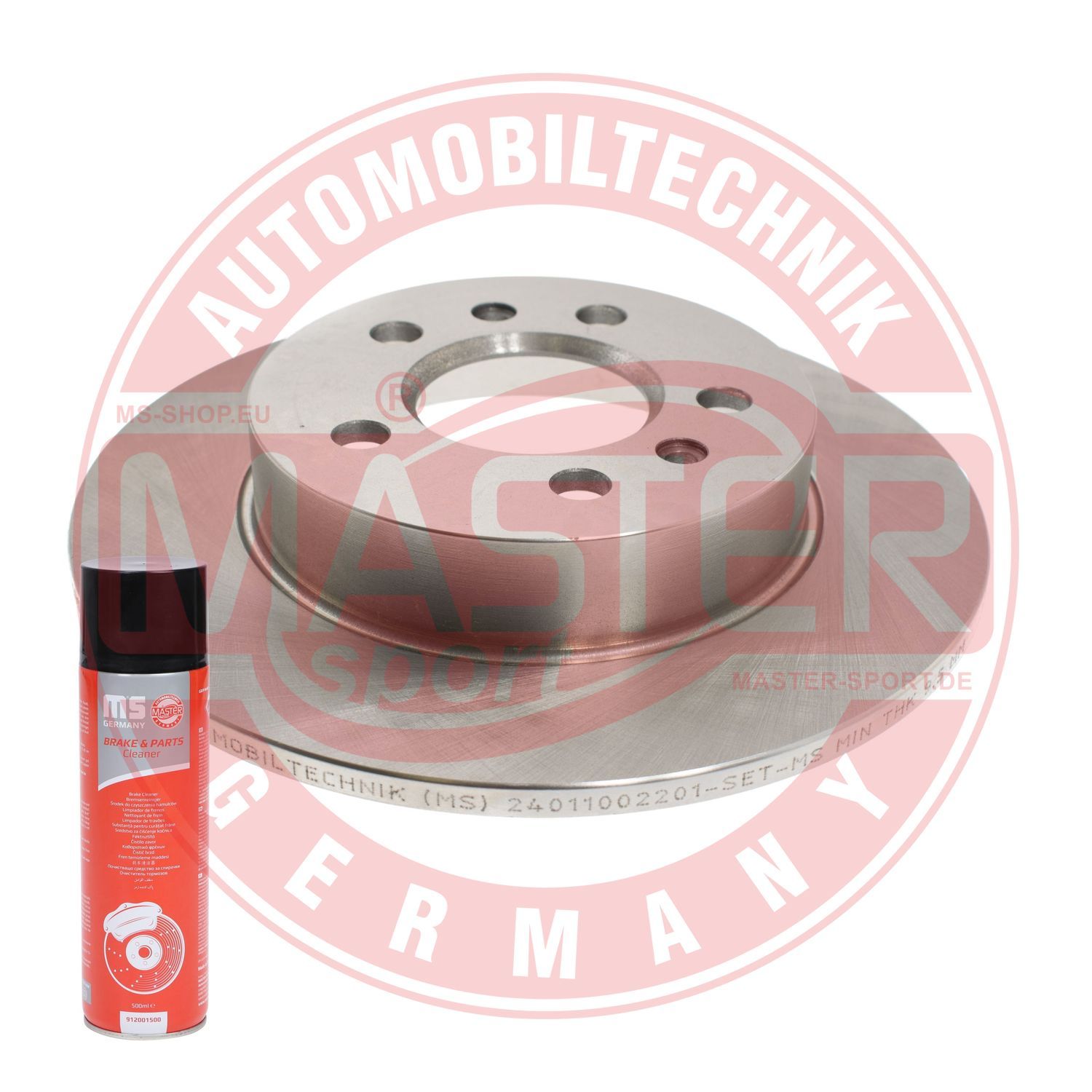 Tarcza hamulcowa MASTER-SPORT GERMANY 24011002201-PCS-MSP