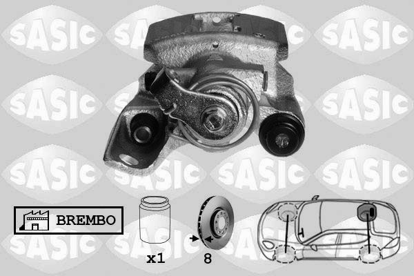 Zacisk hamulca SASIC SCA4045