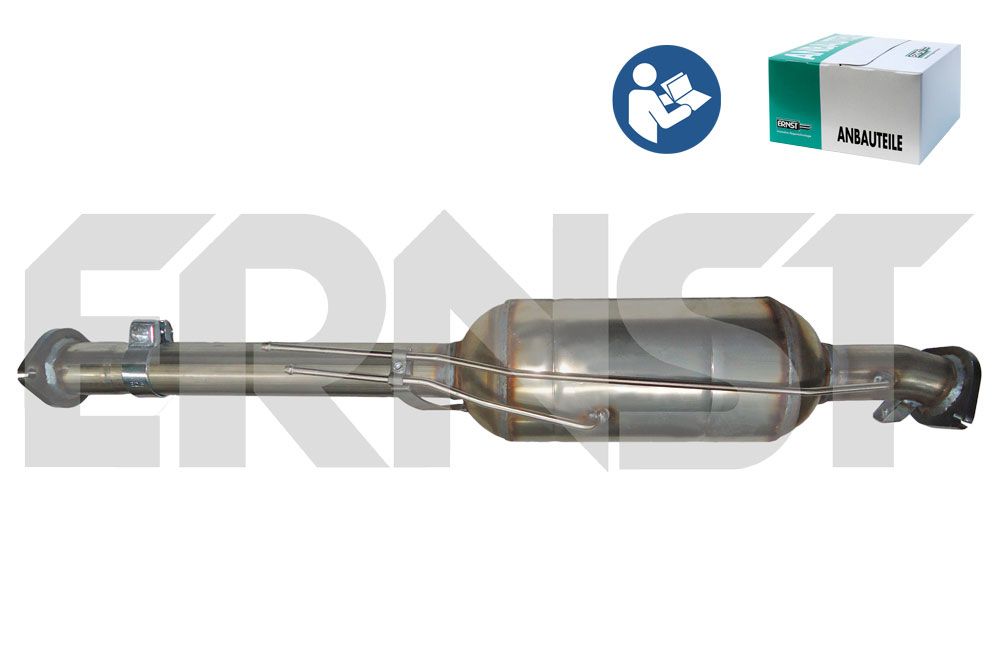 Filtr sadzy / filtr cząstek stałych, układ wydechowy ERNST 920254