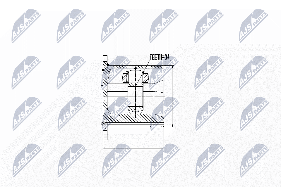 Set articulatie, planetara NTY NPW-WW-019