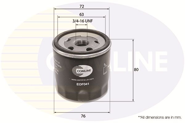 Filtr oleju COMLINE EOF041