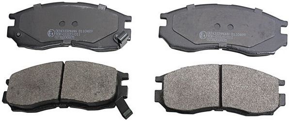 Zestaw klocków hamulcowych, hamulce tarczowe DENCKERMANN B110489