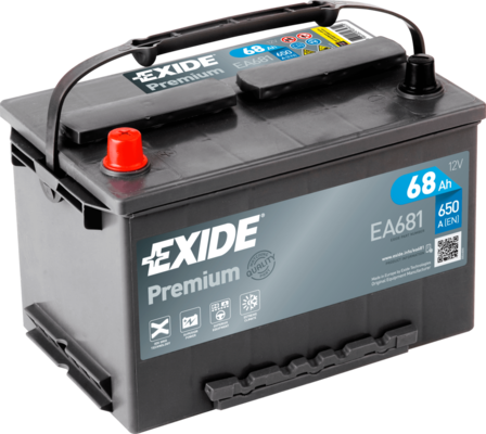 Akumulator EXIDE EA681