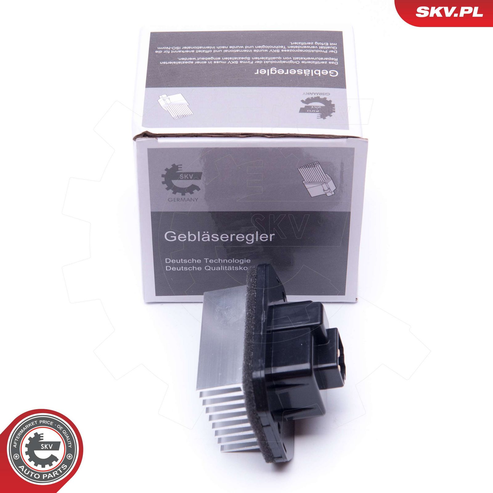 Odpor, vnitřní tlakový ventilátor ESEN SKV 94SKV078