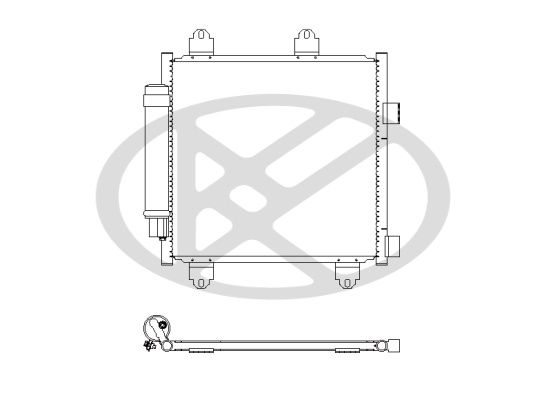 Condensator, climatizare KOYORAD CD010404