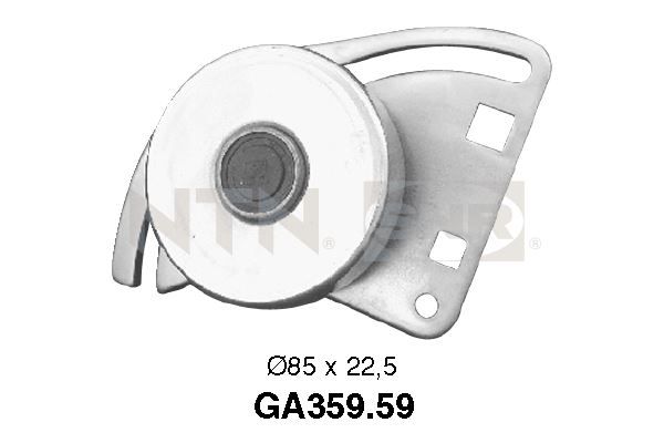 Rolka napinacza, pasek klinowy wielorowkowy SNR GA359.59